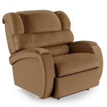 Poltrona do Papai Reclinável Napoli Power Touch Massagem PU Caramelo FH1 - D'Rossi