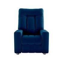 Poltrona do Papai Reclinável Pallas MX5 Azul Matrix