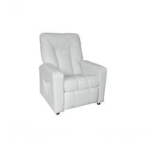 Poltrona Do Papai Reclinável Pallas Mx5 Branco material sintético