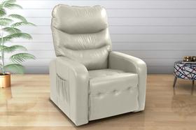 Poltrona do Papai Reclinável Punto Sintetico Bege Matrix