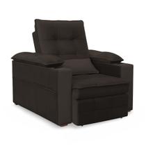 Poltrona do Papai Reclinável Retrátil Thor material sintético - Loja Sheep