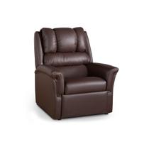 Poltrona do Papai Reclinável Supreme Pandora Two Way Courano Marrom - Probel