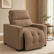Poltrona do Papai Retrátil Reclinável Viena em Bouclê Sofisticação, Conforto e Estilo Poltrona do Papai Retrátil Reclinável Viena em Bouclê Sofisticação, Conforto e Estilo