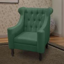 Poltrona dubai suede verde Poltrona dubai suede verde