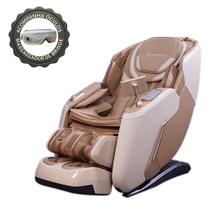 Poltrona Elétrica 3D Massagem Aquecimento Stark Reclinação Gravidade Zero Bivolt Tela LCD Touch com Óculos Massageador PU Bege G94 - Gran Belo Poltrona Elétrica 3D Massagem Aquecimento Stark Reclinação Gravidade Zero Bivolt Tela LCD Touch com Óculos Massageador PU Bege G94 - Gran Belo