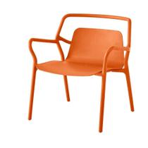 Poltrona Enjoy Rivatti 53 cm (Largura) em Polipropileno (PP) Pêssego com Proteção UV