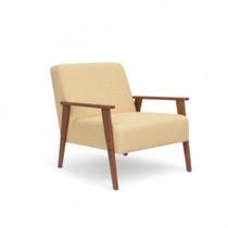 Poltrona Finlandia Linho Palha Conlflex Palha