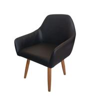 Poltrona Fixa Diamante - Revestimento material sintético Sintético