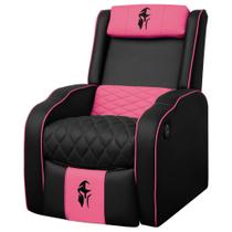 Poltrona Gamer Troia Streammer Reclinável USB e Massagem