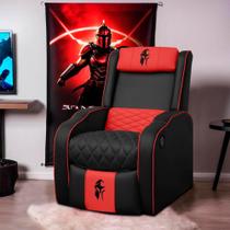 Poltrona Gamer Troia Streammer Reclinável USB e Massagem