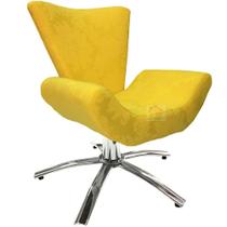 Poltrona Giratória Elegance 13 Amarelo