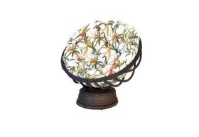 Poltrona Giratoria Fibra E Aluminio P/ Jardim Sala Varanda