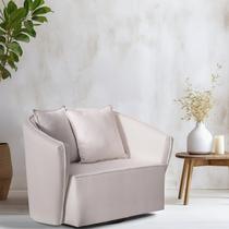 Poltrona Giratória para Sala de Estar Antonela