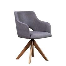 Poltrona Giratória Vazada PL126 Cinza Cercatto