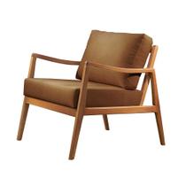 Poltrona Giulia Luxo Madeira Maciça Castellar Móbile