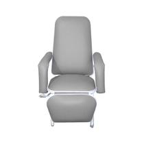 Poltrona Hospitalar Descanso Reclinável Cinza Poltrona Hospitalar Descanso Reclinável Cinza