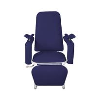 Poltrona Hospitalar Para Coleta e Hemodiálise Standard Azul Marinho Poltrona Hospitalar Para Coleta e Hemodiálise Standard Azul Marinho