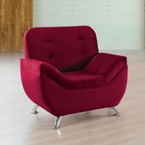 Poltrona Imperium 1.07m em Veludo Soft