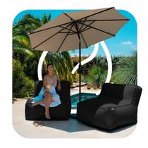 Poltrona Impermeável para Área Externa Joy Kit com 2 - Eco Flame