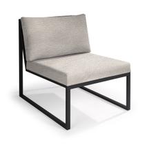Poltrona Inga Aço Carbono Preto Poltrona Inga Aço Carbono Preto