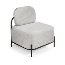 Poltrona Jequitibá Aço Carbono Preto