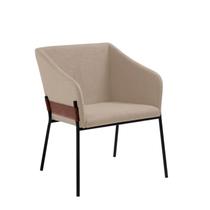 Poltrona Jobim Base em Aço 77cm X 61cm X 64cm