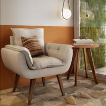 Poltrona Lima Linho Cru