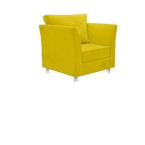 Poltrona Lisboa Amarela, sala, escritório