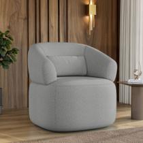 Poltrona Living Orgânico Duomo Boucle Just Time