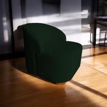 Poltrona Living Sala de Estar Tecido Bouclé Eloa