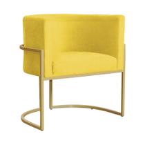 Poltrona Luana Para Sala de Estar Suede Cores - DS Estofados
