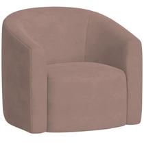 Poltrona Luxo Decorativa Luiza Max Linho - Amarena Móveis