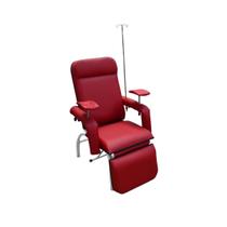 Poltrona Luxo Hospitalar Reclinável Simultânea Coleta Com Suporte de Soro Vermelha Poltrona Luxo Hospitalar Reclinável Simultânea Coleta Com Suporte de Soro Vermelha