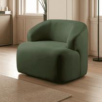 Poltrona Luxo Madeira Maciça Eucalipto Noah Verde Poltrona Luxo Madeira Maciça Eucalipto Noah Verde