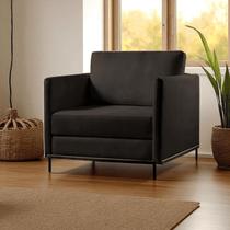 Poltrona Luxo Madeira Maciça Eucalipto Ravi Poltrona Luxo Madeira Maciça Eucalipto Ravi