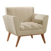 Poltrona Lyz Luxo Madeira Maciça Castellar Móbile