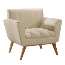 Poltrona Lyz Luxo Madeira Maciça Castellar Móbile