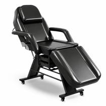 Poltrona Maca Fixa Reclinável Soft Plastificada Com 2 Bandejas Akmed