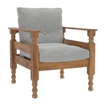 Poltrona Madeira Maciça Liz Multimóveis VCR7003