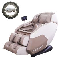 Poltrona Massagem Reclinação Gravidade Zero 3D Elétrica Marvin Tela LCD com Óculos Massageador de Brinde PU G94 - Gran Belo