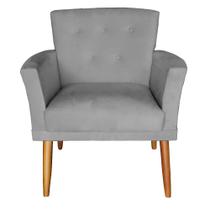 Poltrona Mona Decorativa Para Recepção Clínica Salão Beleza Sala