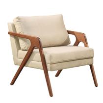 Poltrona Mona Luxo Madeira Maciça Castellar Móbile