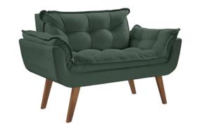 Poltrona Namoradeira 2 Lugares Opalla DSalla Suede Poltrona Namoradeira 2 Lugares Opalla DSalla Suede