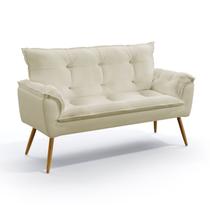 Poltrona Namoradeira Beta / Sued Bege Poltrona Namoradeira Beta / Sued Bege