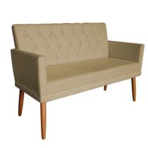 Poltrona Namoradeira Decorativa Nina Captone belo tok - Suede Capuccino Poltrona Namoradeira Decorativa Nina Captone belo tok - Suede Capuccino