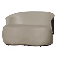 Poltrona Namoradeira Sofá Orgânico 2 Lugares Beatriz Suede Composê material sintético Marrom Poltrona Namoradeira Sofá Orgânico 2 Lugares Beatriz Suede Composê material sintético Marrom