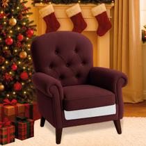 Poltrona Natalina Papai Noel North Pole Suede