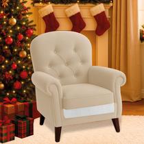Poltrona Natalina Papai Noel North Pole Suede