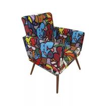 Poltrona nina com rodape romero brito Poltrona nina com rodape romero brito