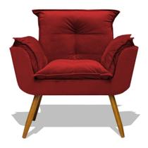 Poltrona Opala Decoração Sala Estar Vermelho Poltrona Opala Decoração Sala Estar Vermelho